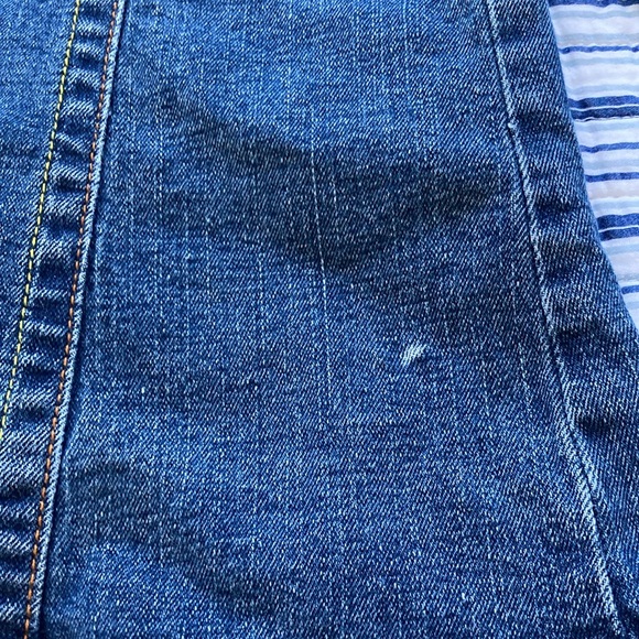 Carol’s Denim distressed jean jacket, S - Picture 5 of 13